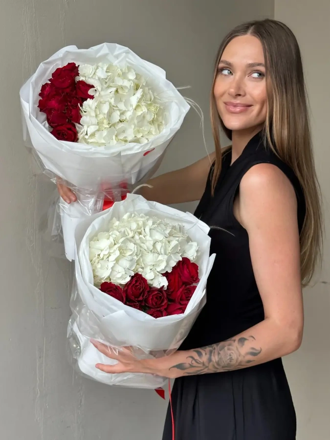 Букет Поцелуй Белоснежки